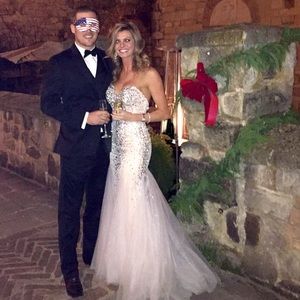 Formal dress. Worn once and has been dry cleaned